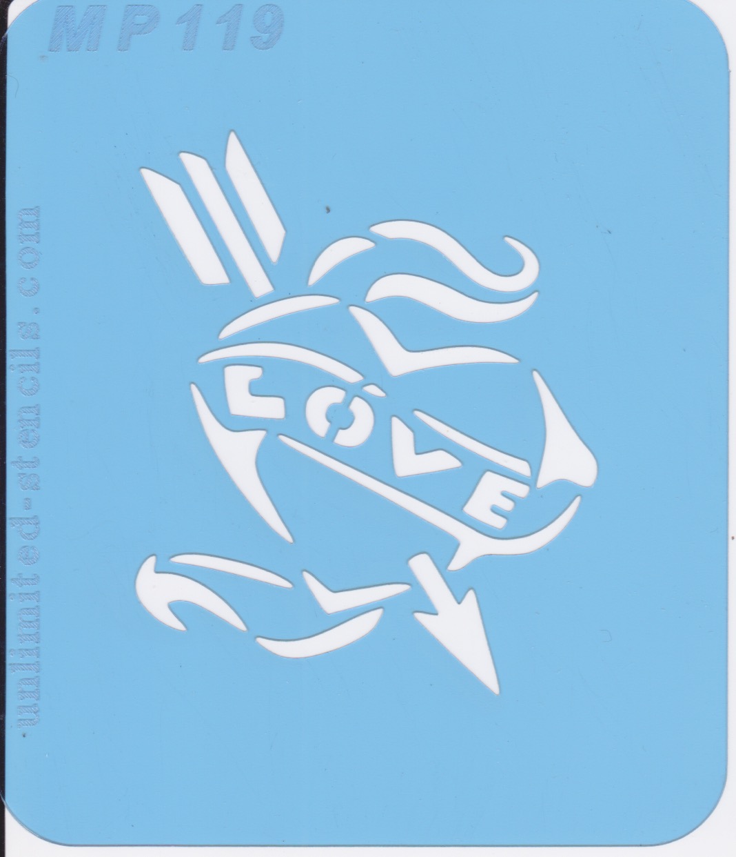 Mylar Airbrush Tattoo / Bodypainting Schablone MP119