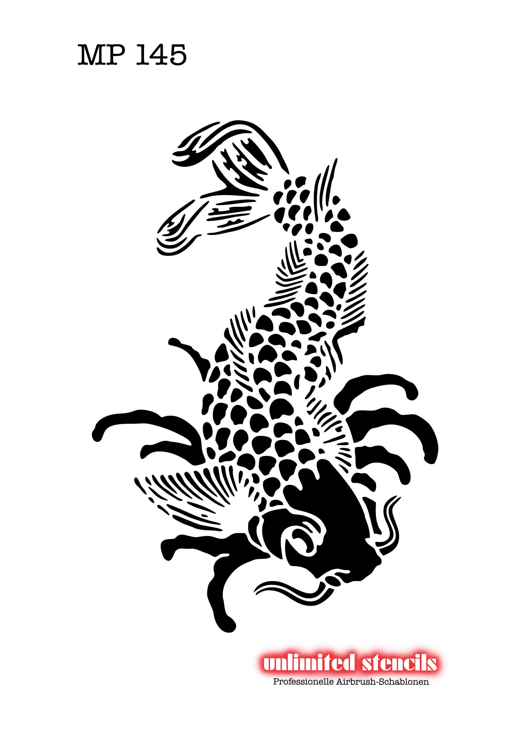 Mylar Airbrush Tattoo / Bodypainting Schablone MP145