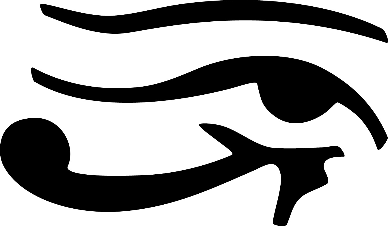 Selbstklebende Schablone für Glitzer-Tattoos oder für Airbrush-Tattoo TRIBAL EYE, SP107