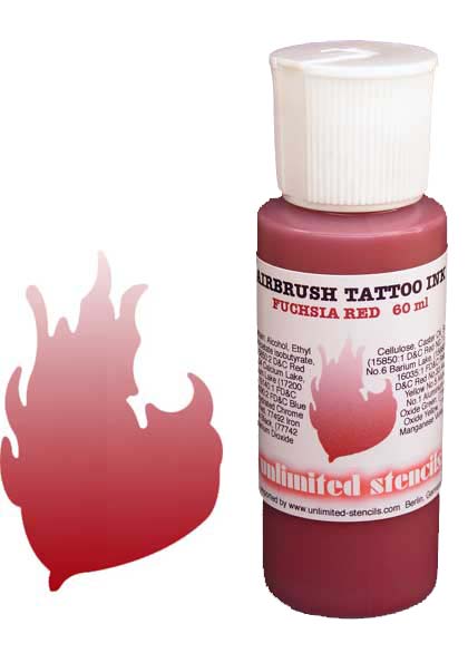 Airbrush Tattoo Ink rot 50ml
