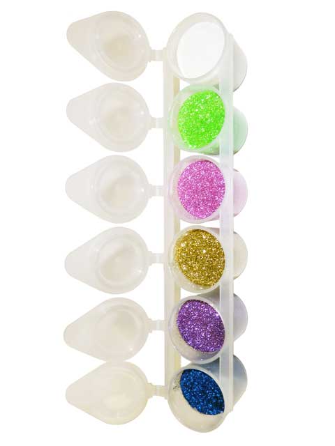 Profi Glitzer Palette # 1