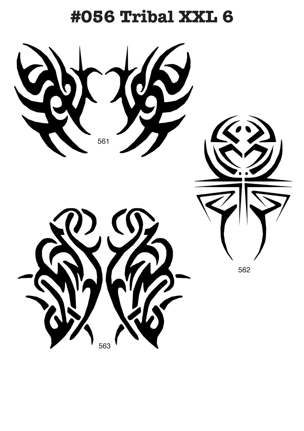 TRIBAL TATTOO XL