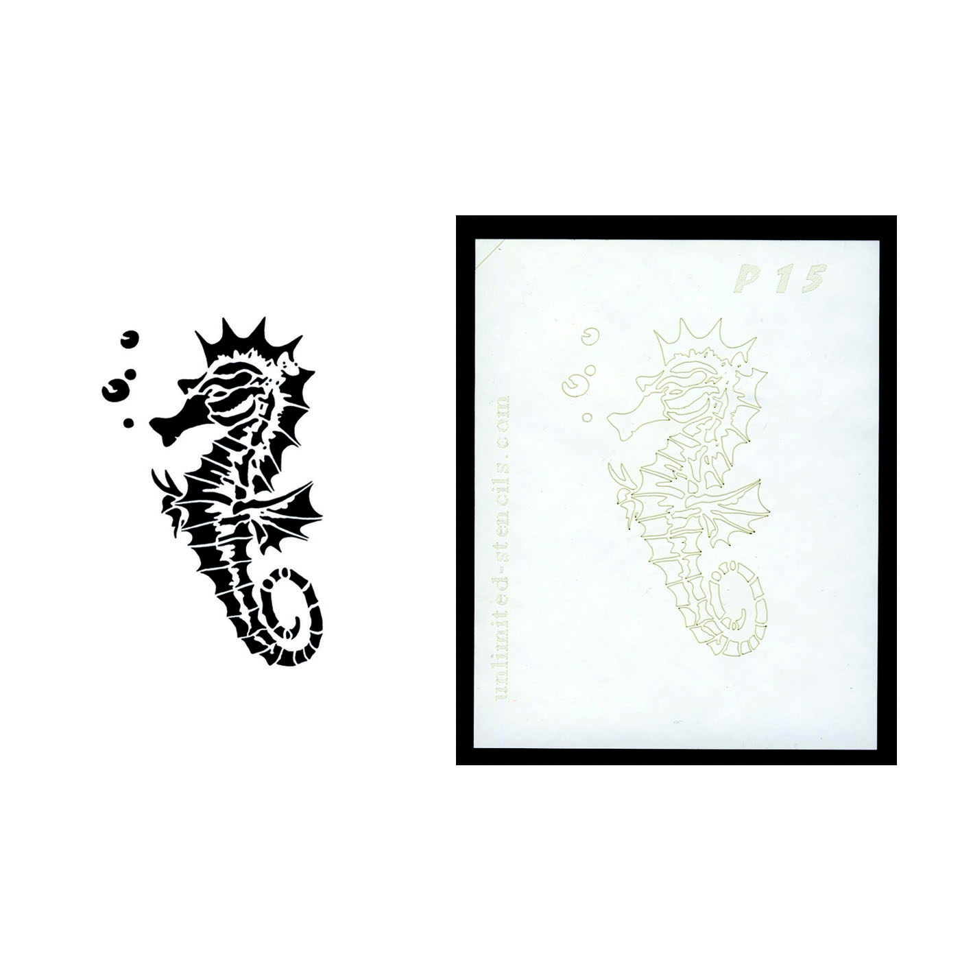 Selbstklebende Schablone für Glitzer-Tattoos oder für Airbrush-Tattoo