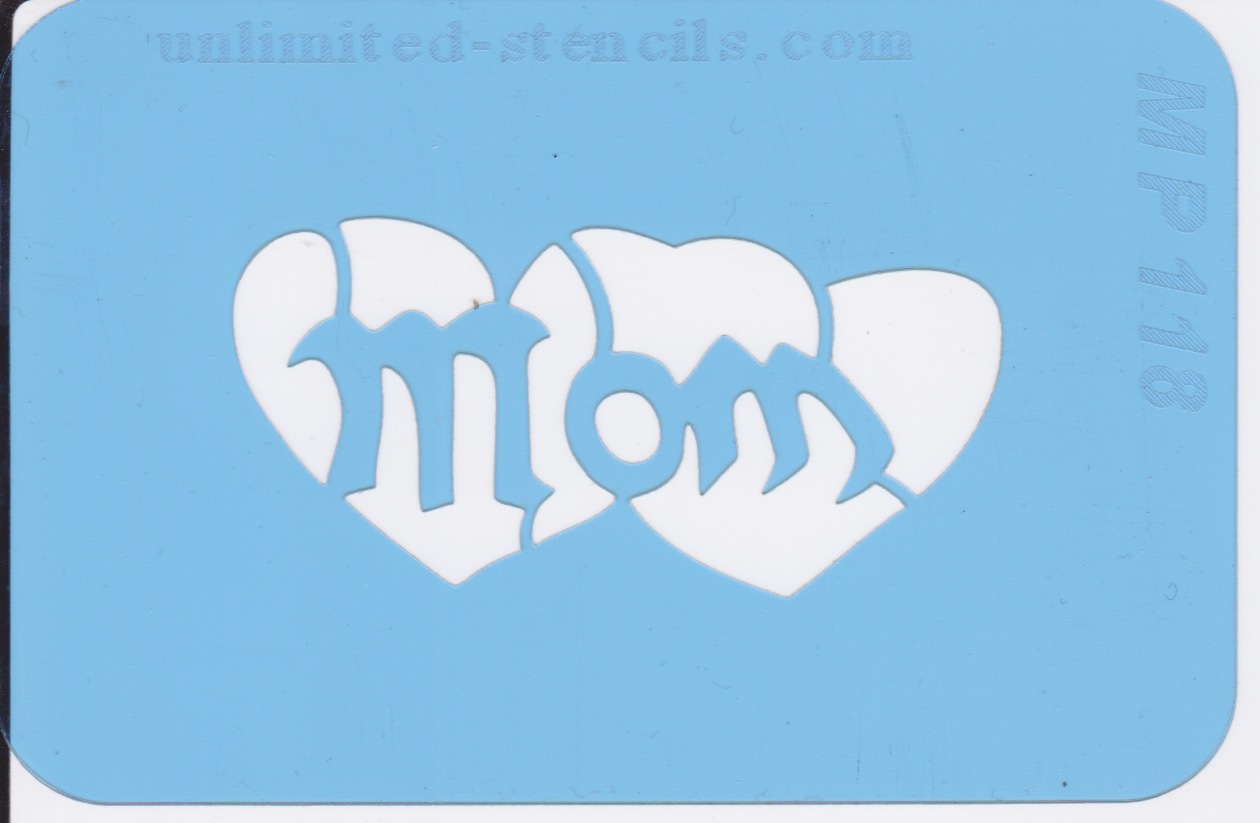 Mylar Airbrush Tattoo / Bodypainting Schablone MP118