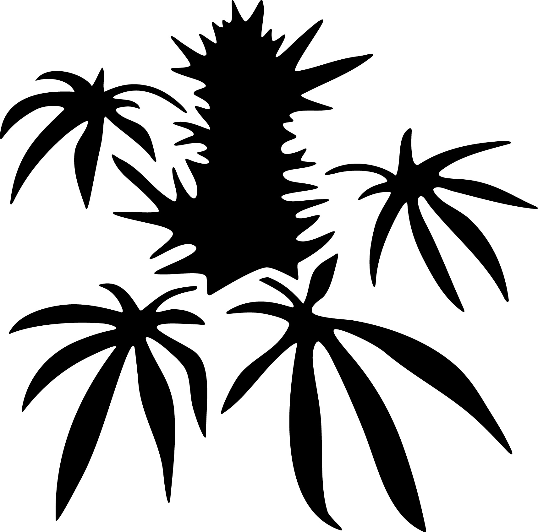 Selbstklebende Schablone für Glitzer-Tattoos oder für Airbrush-Tattoo