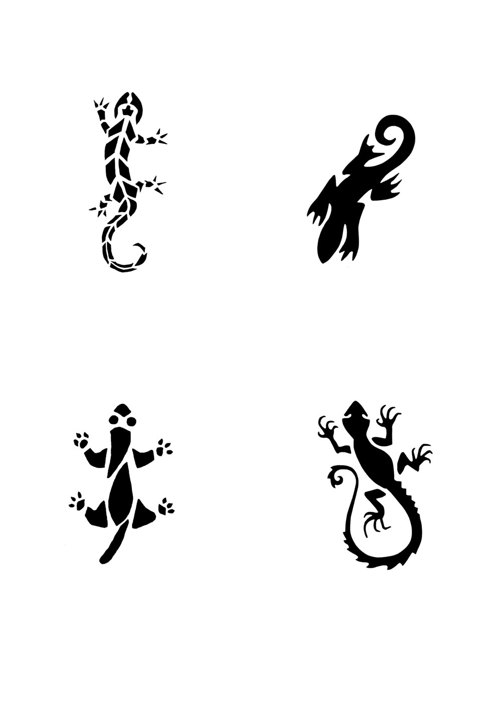 Glitzer Tattoo Schablonen Set für Kinder K08G