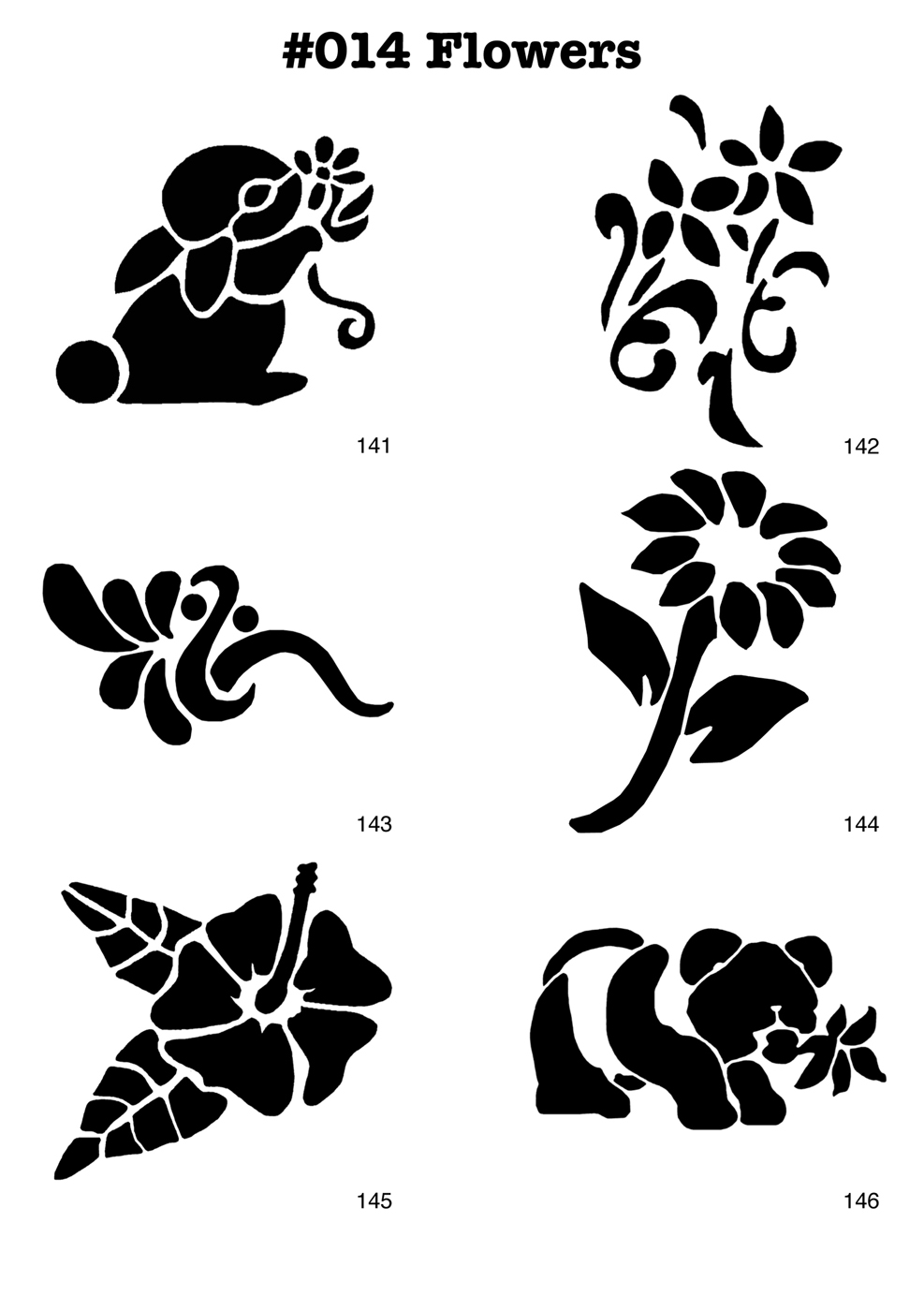 BLUME, HASE, PANDABÄR