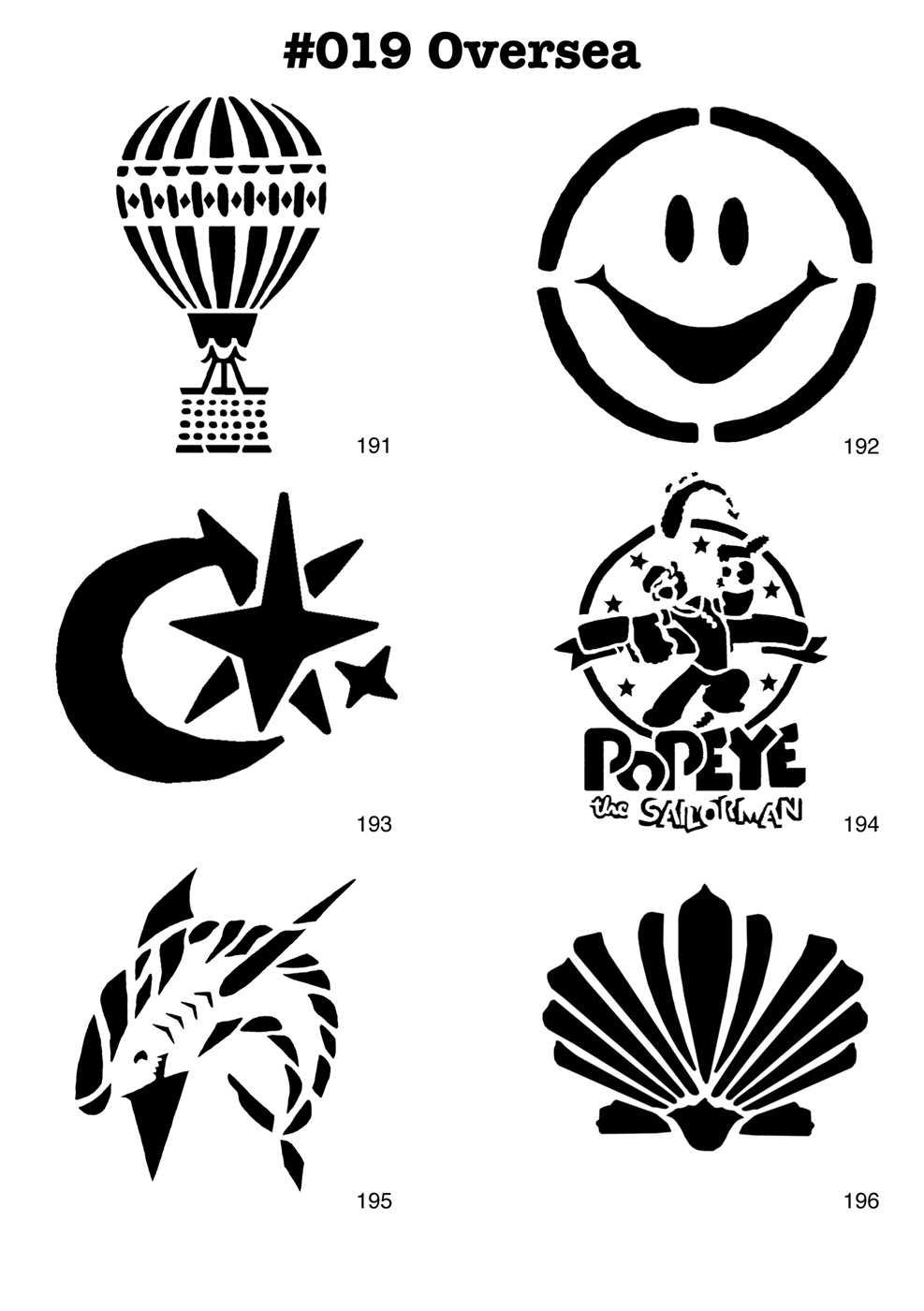 HAI, BALLON, POPEYE, FÜR KINDER