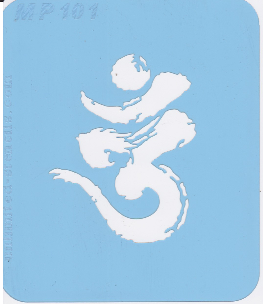 Mylar Airbrush Tattoo / Bodypainting Schablone OM MP101