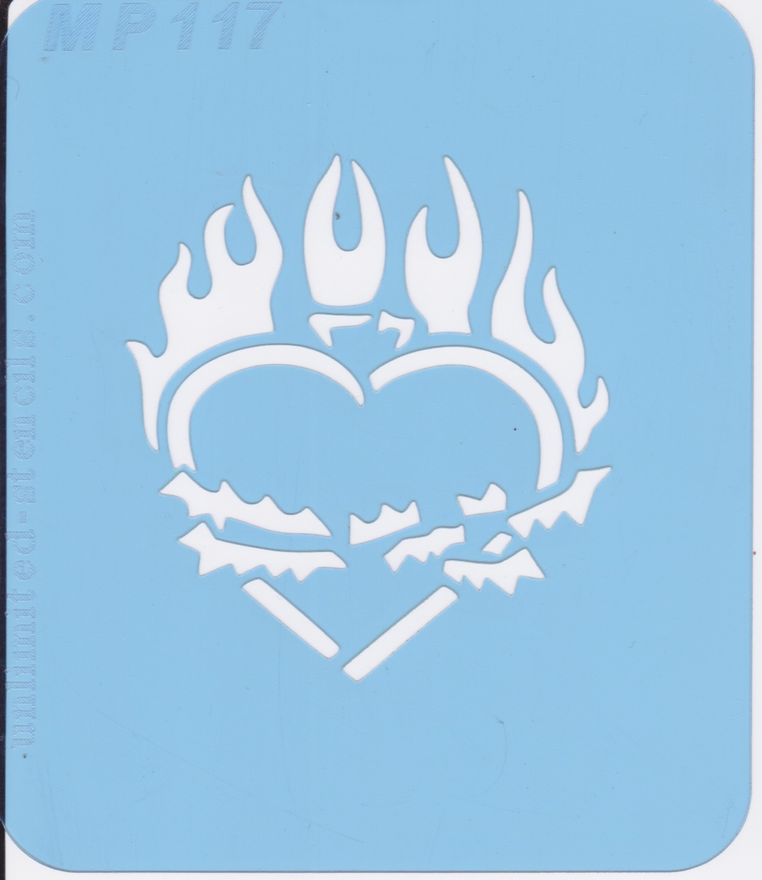 Mylar Airbrush Tattoo / Bodypainting Schablone MP117
