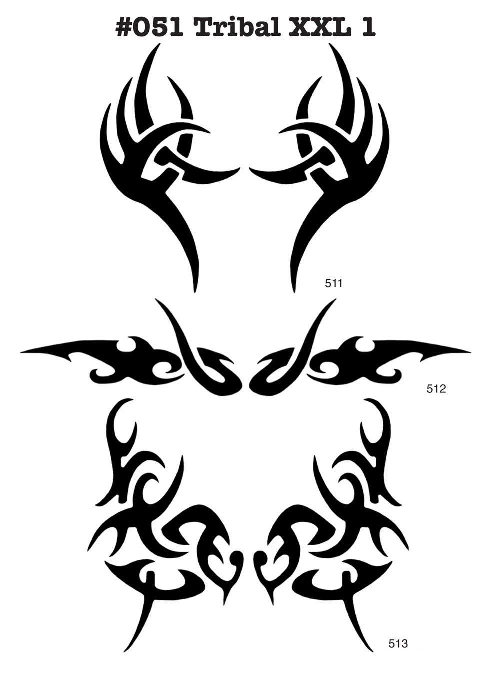 XL TRIBAL TATTOOS