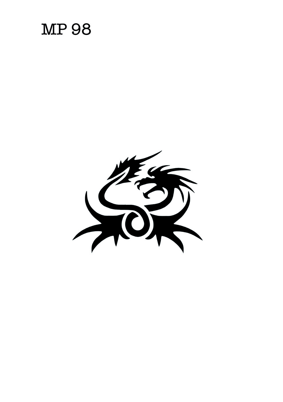 Selbstklebende Schablone für Glitzer-Tattoos oder für Airbrush-Tattoo