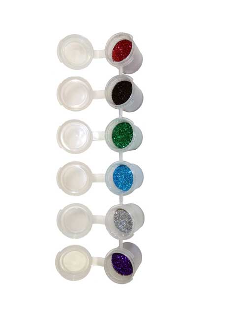 Mini Glitzerpalette # 2