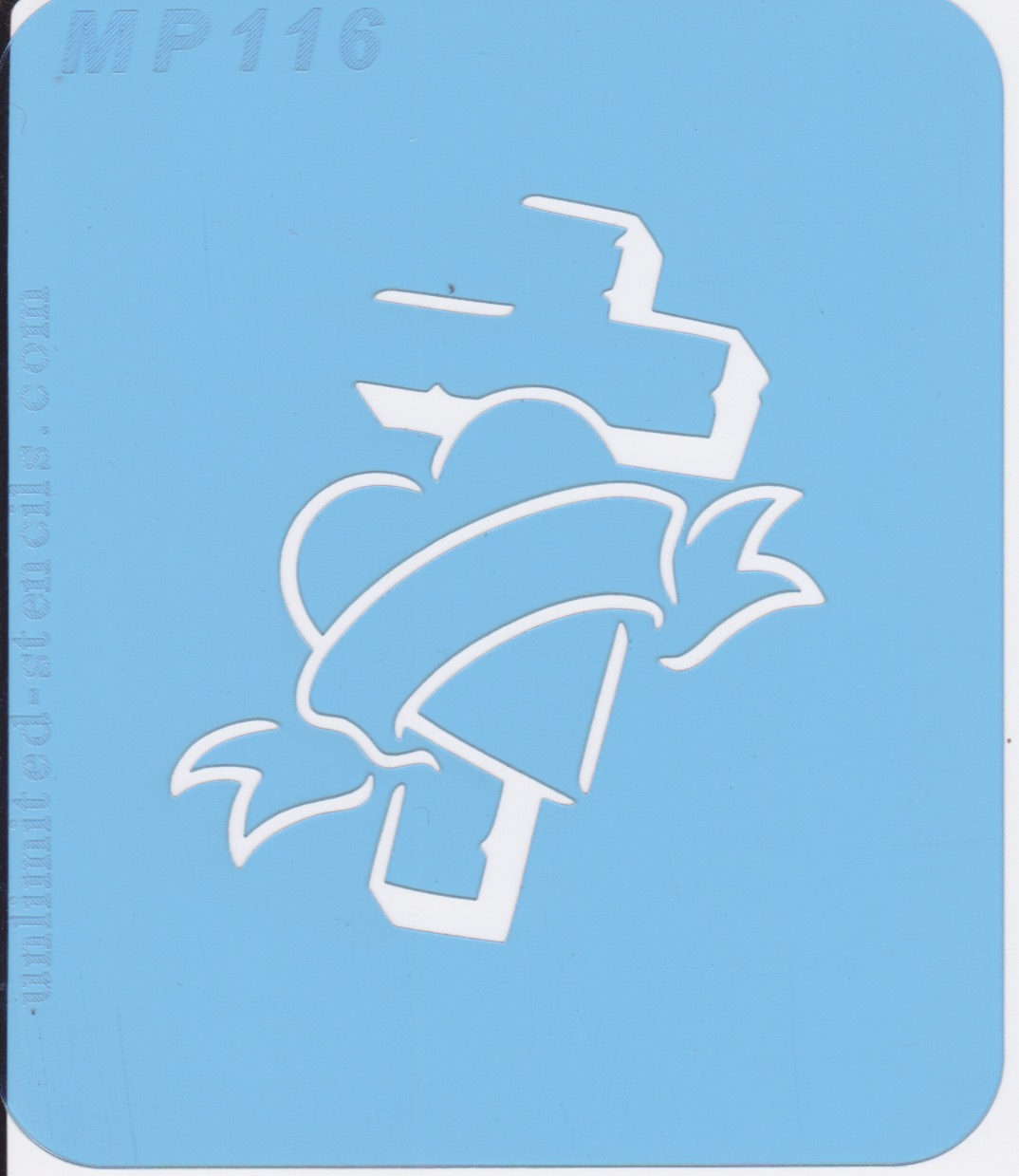 Mylar Airbrush Tattoo / Bodypainting Schablone MP116